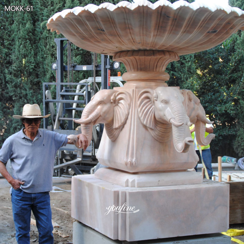 outdoor elephant fountain feedback