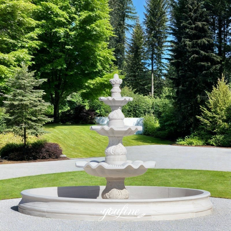 simple home depot garden marble fountain