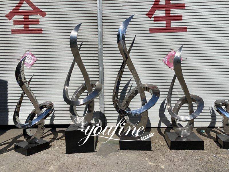 stainless steel sculpture in stock