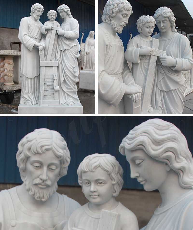 Large Outdoor Famous Holy Family Outside Statue Designs for Garden Decor for Sale