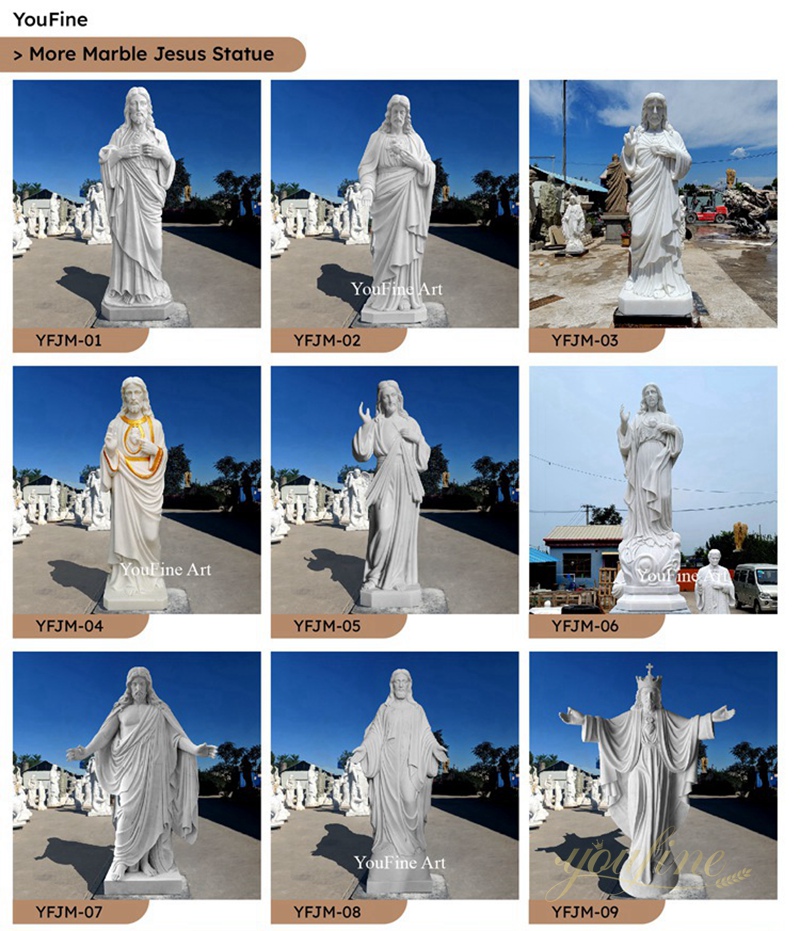 youfine marble religious statue for sale