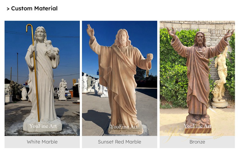 youfine marble religious statue for sale