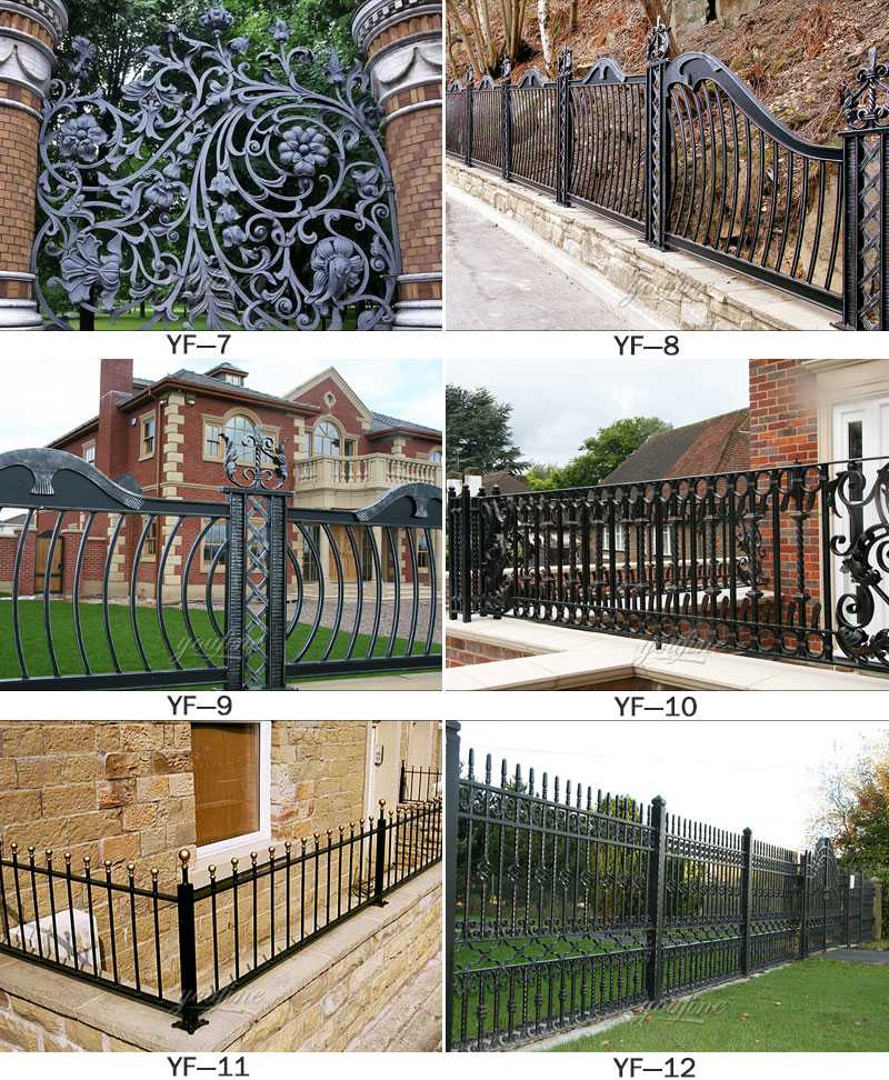 Casting iron railing for sale