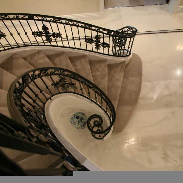 Cheap interior metal stair railing wrought iron balusters reliable suppliers from China–IOK-168