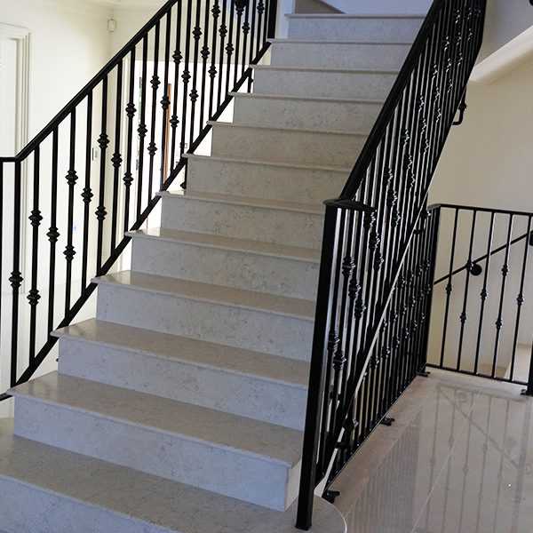 Contemporary metal art decorative wrought iron staircase for interior horse for sale--IOK-161