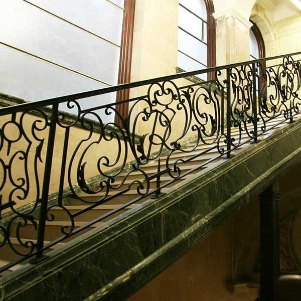 Directly supply high quality elegant wrought iron staircases designs supplier from china–IOK-163