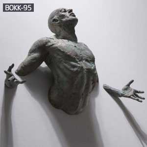 Famous indoor bronze wall sculpture custom size of famous artist Matteo Pugliese replica for sale--BOKK-95