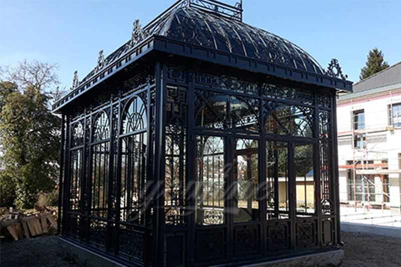How to Install Germany Large Metal Wrought Iron Gazebo