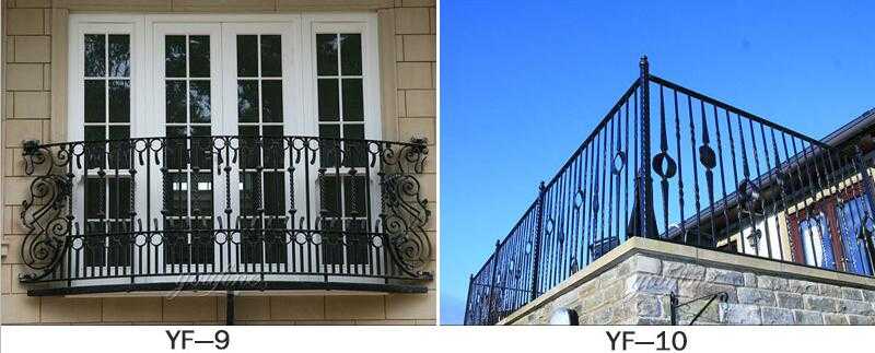 life size modern railing designs for terrace for sale