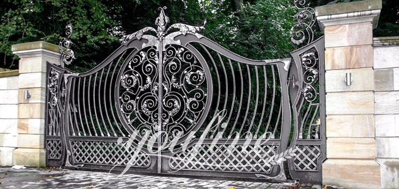 metal entrance gates-YouFine Sculpture