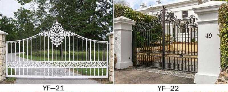 modern gate design for house cost