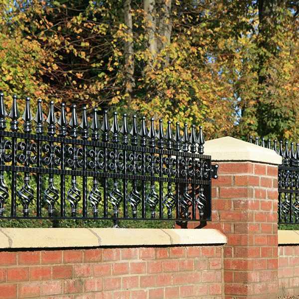 wholesale wrought iron fence panels