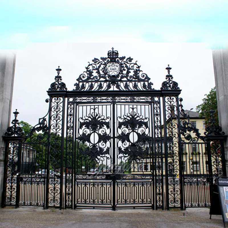 wrought iron driveway estate gates