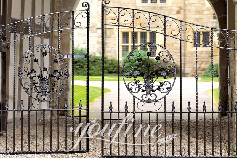 wrought iron gates-YouFine Sculpture