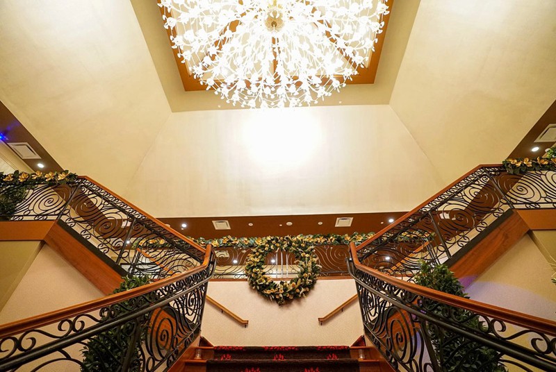 wrought iron stair