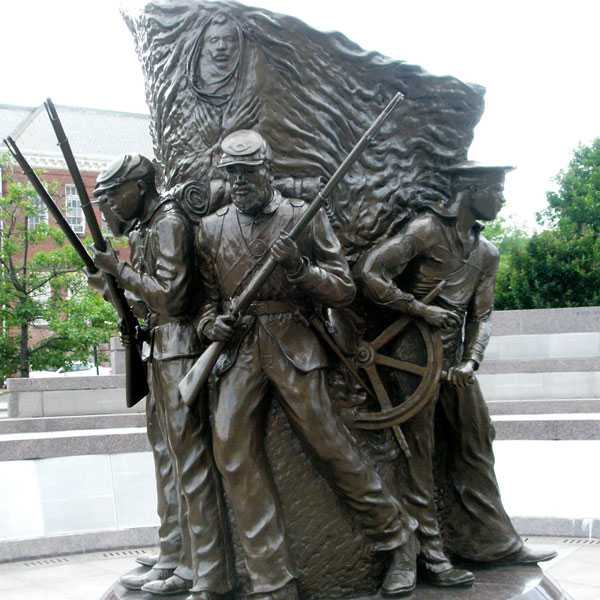 Do you really know the casting bronze statue of the famous American Civil War ?