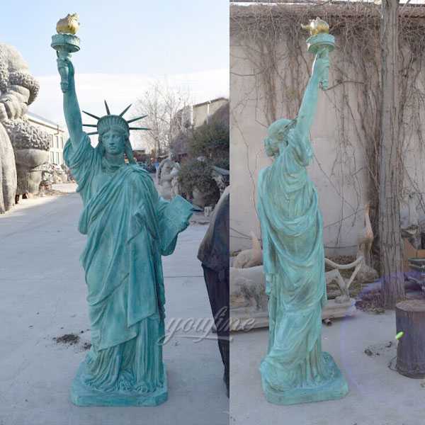 Buy world famous statues replica antique bronze statues of liberty replica for sale from China