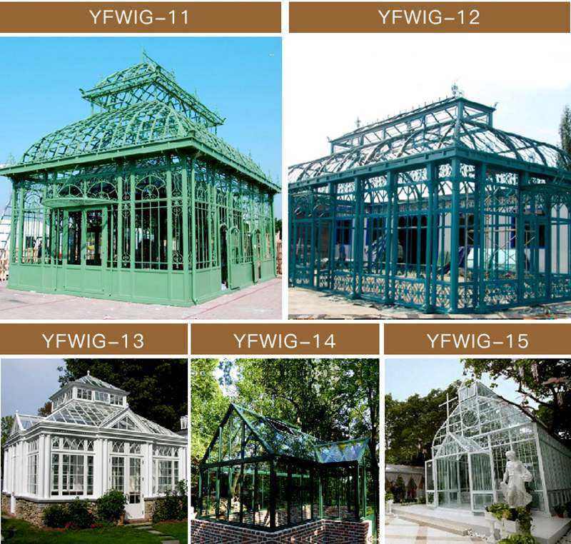 Outdoor Backyard Wrought Iron Gazebo for Wedding Ceremony for Sale