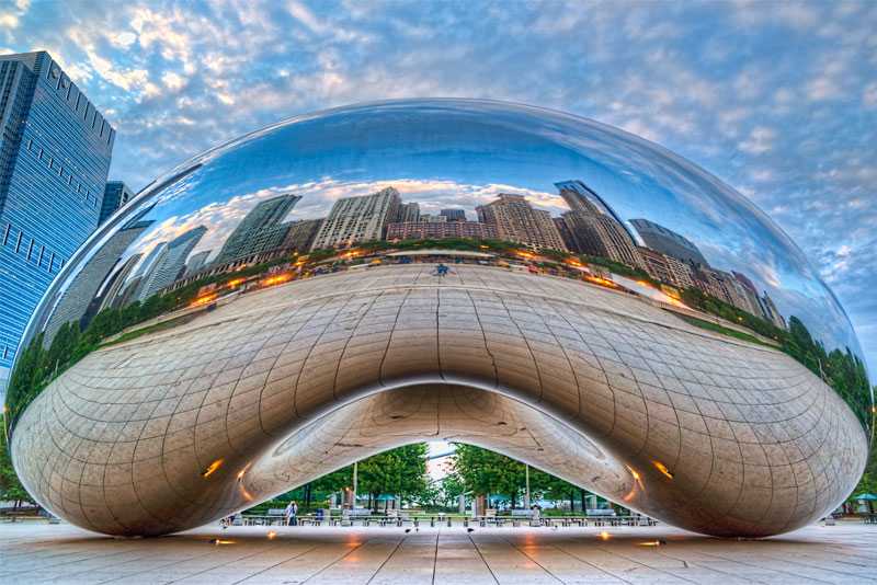 Why The World Famous Large Stainless Steel Bean Sculpture “Cloud Gate” Welded So Perfect ?