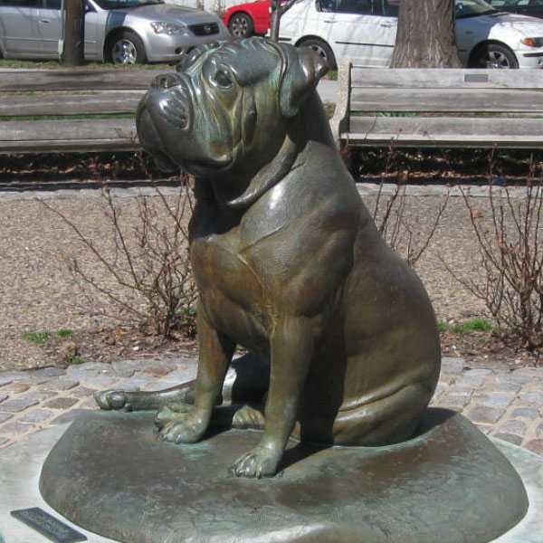 bronze dog statues sale