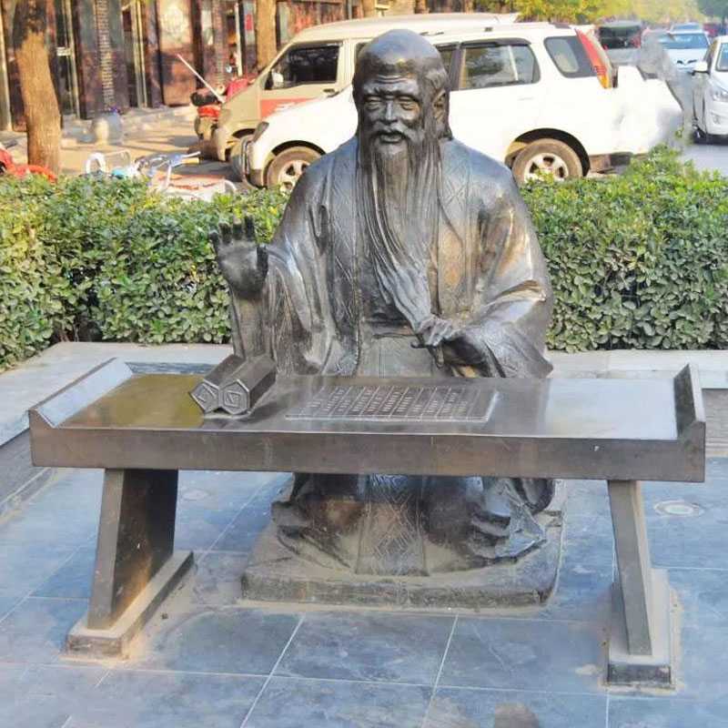 life size bronze Confucius statue for sale
