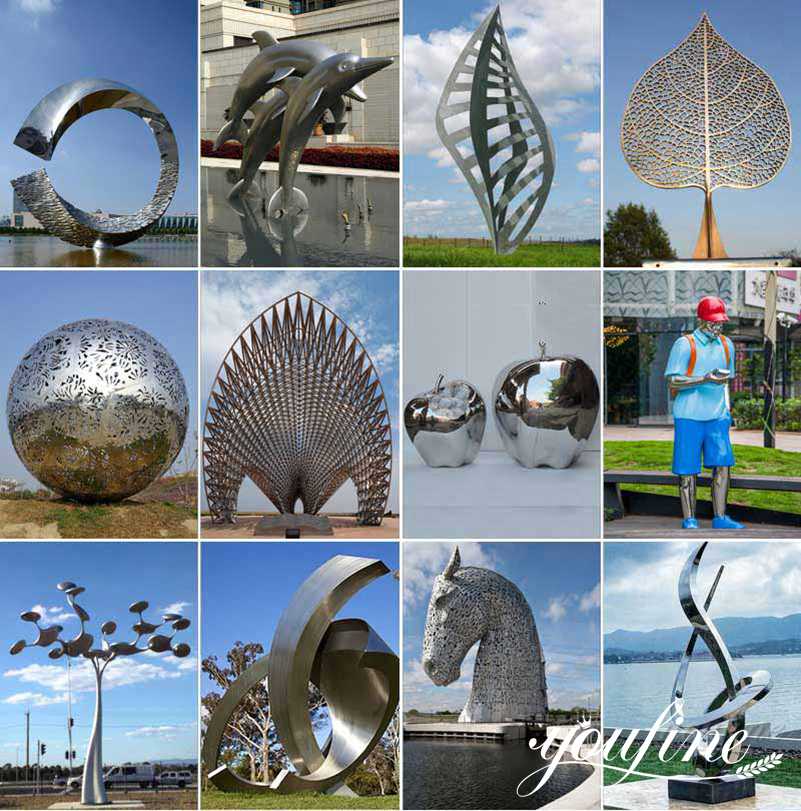 stainless-steel-sculpture for sale