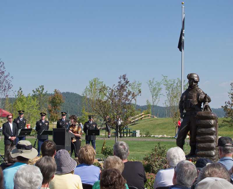 the installation of soldier statue for sale