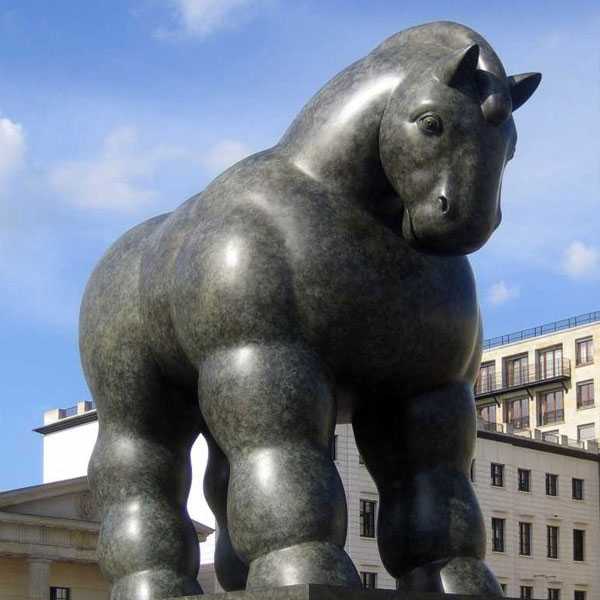 Bronze Botero Horse Statue for Sale--BOKK-496