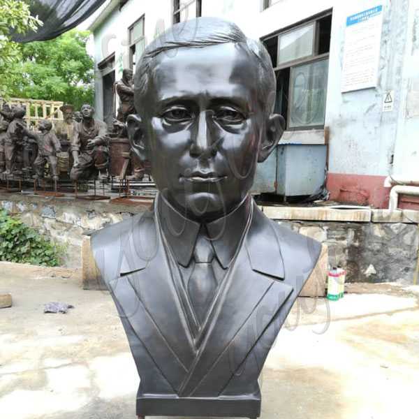 Bronze Guglielmo Marconi Bust Statue Replica Famous Custom Bust Sculpture for Sale–BOKK-515