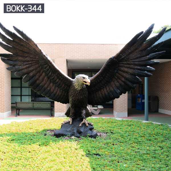 Bronze eagle statue for sale