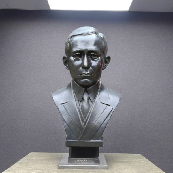 Guglielmo Marconi bronze busts for sale