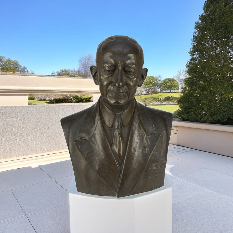 Guglielmo Marconi bust sculptures