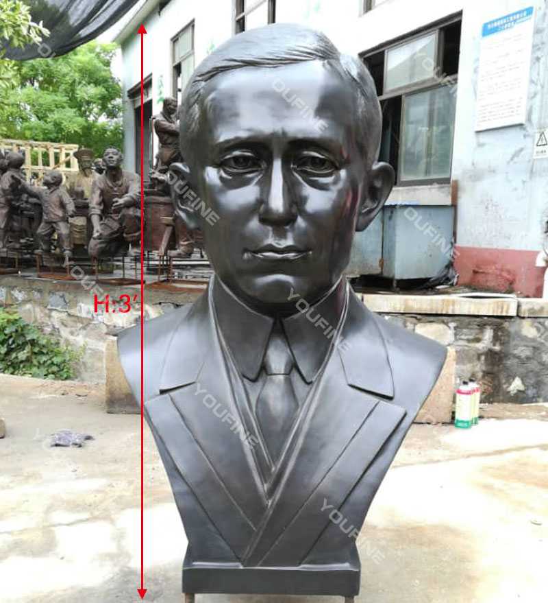 Guglielmo Marconi bust statue replica famous custom bust sculpture for sale