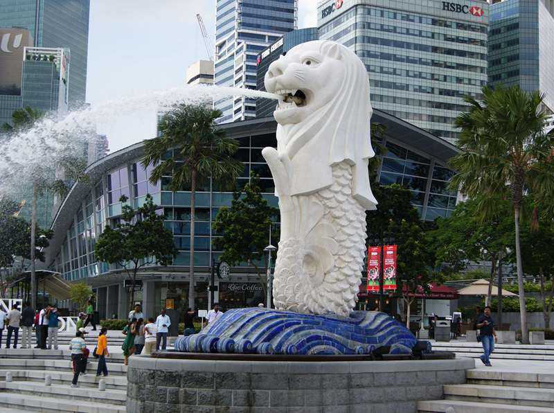 MOKK-188 Life Size Singapore Merlion statue