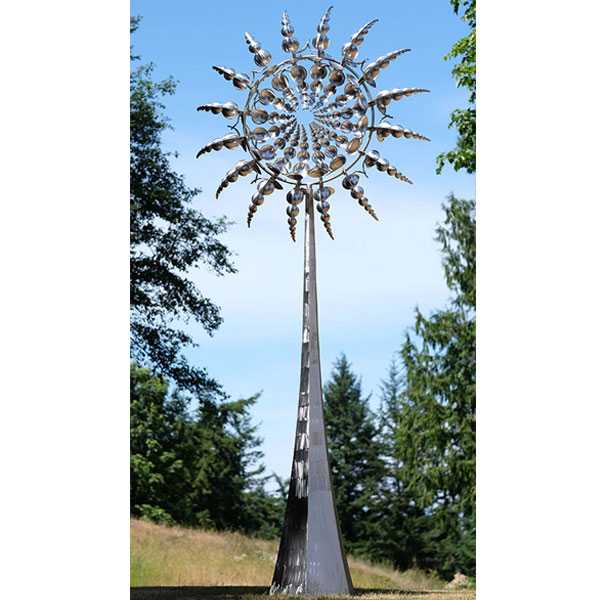 Buy Modern Metal Sculpture Wind Sculptures Design Replica for