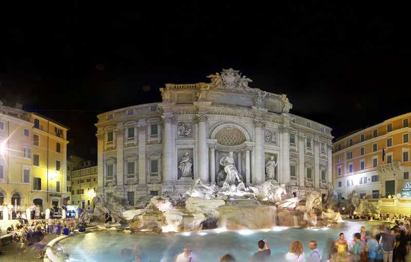 Most Famous Fountain Trevi Fountain