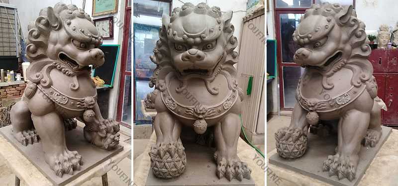 guardian lion statue foo dog statues for garden for sale