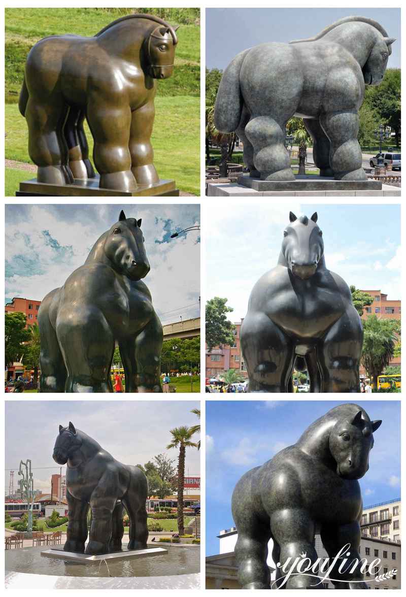 Someone comment on the Botero  Statue: