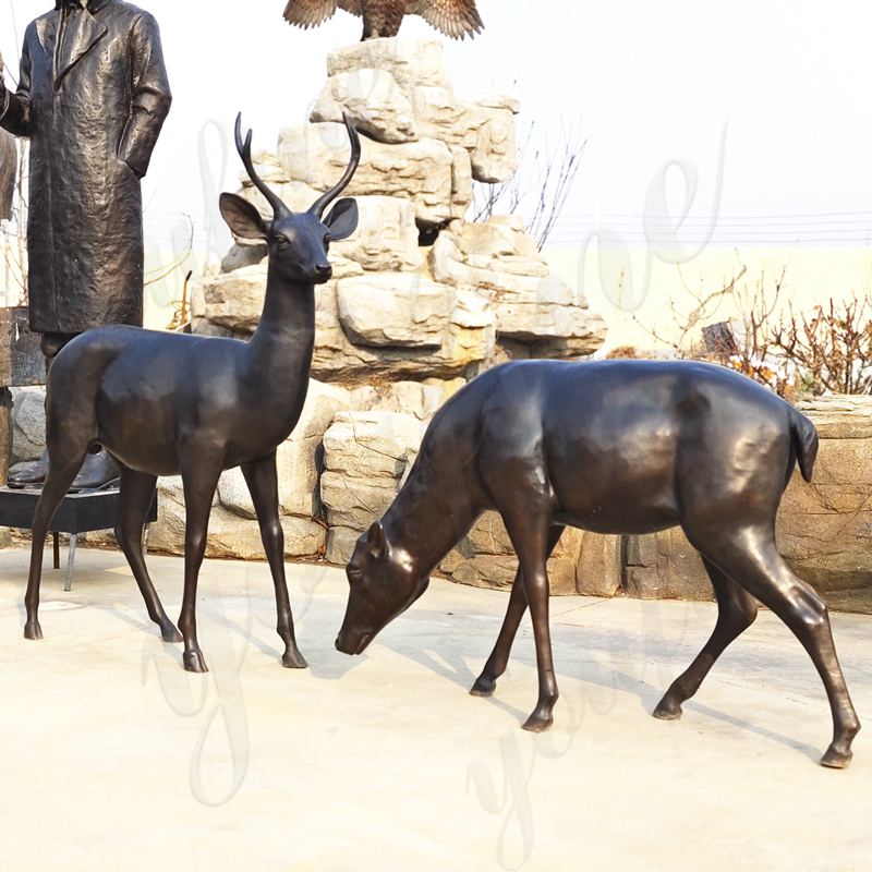 black deer decoration