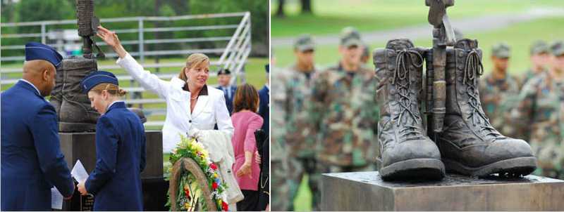 bronze battlefield cross memorial for sale