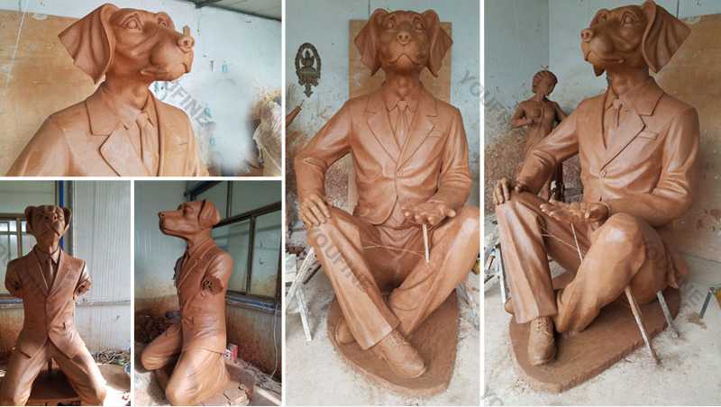 deer man statue for sale