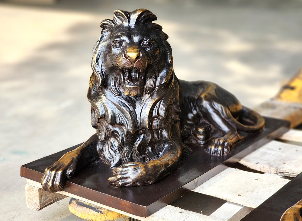 famous hsbc lion statue replica for sale