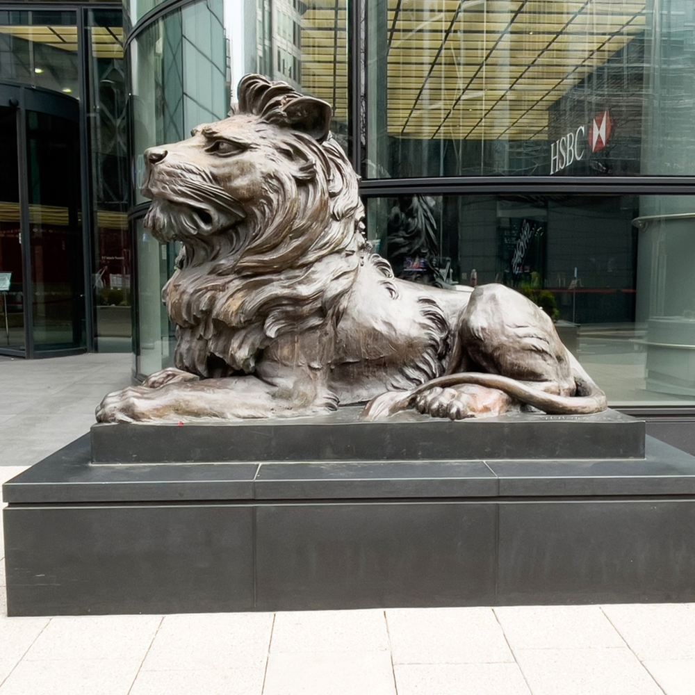 famous HSBC Lion