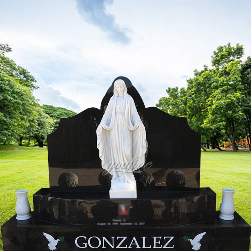 virgin mary headstone- YouFine Sculpture