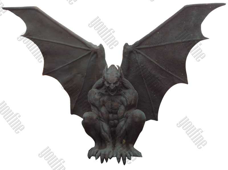 Large Antique Garden Bronze Gargoyles Statue for Roof BOKK582YouFine