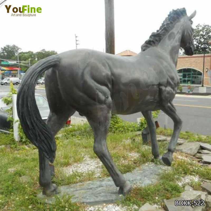 Bronze Horse Garden Ornament Life Size Bronze Horse Statue Design