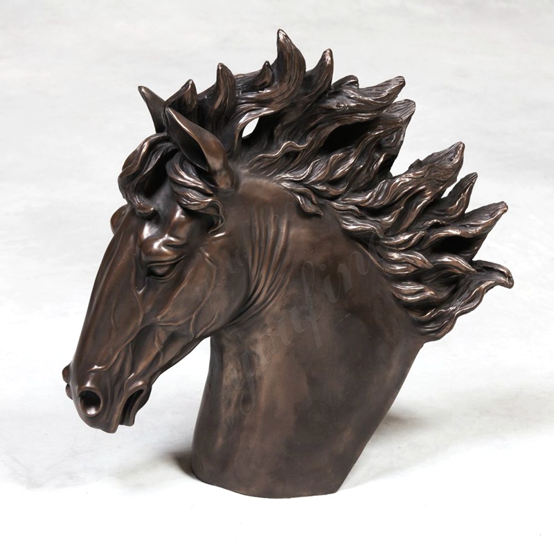 Horse Head Statue