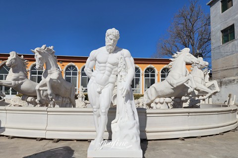 Outdoor Life Size Marble Hercules Statues for Sale