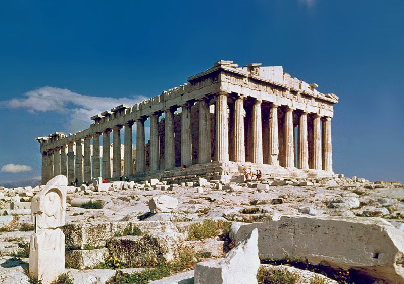 Parthenon Doric column