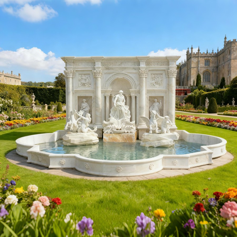 Famous Rome Fountain Di Trevi MOKK-01